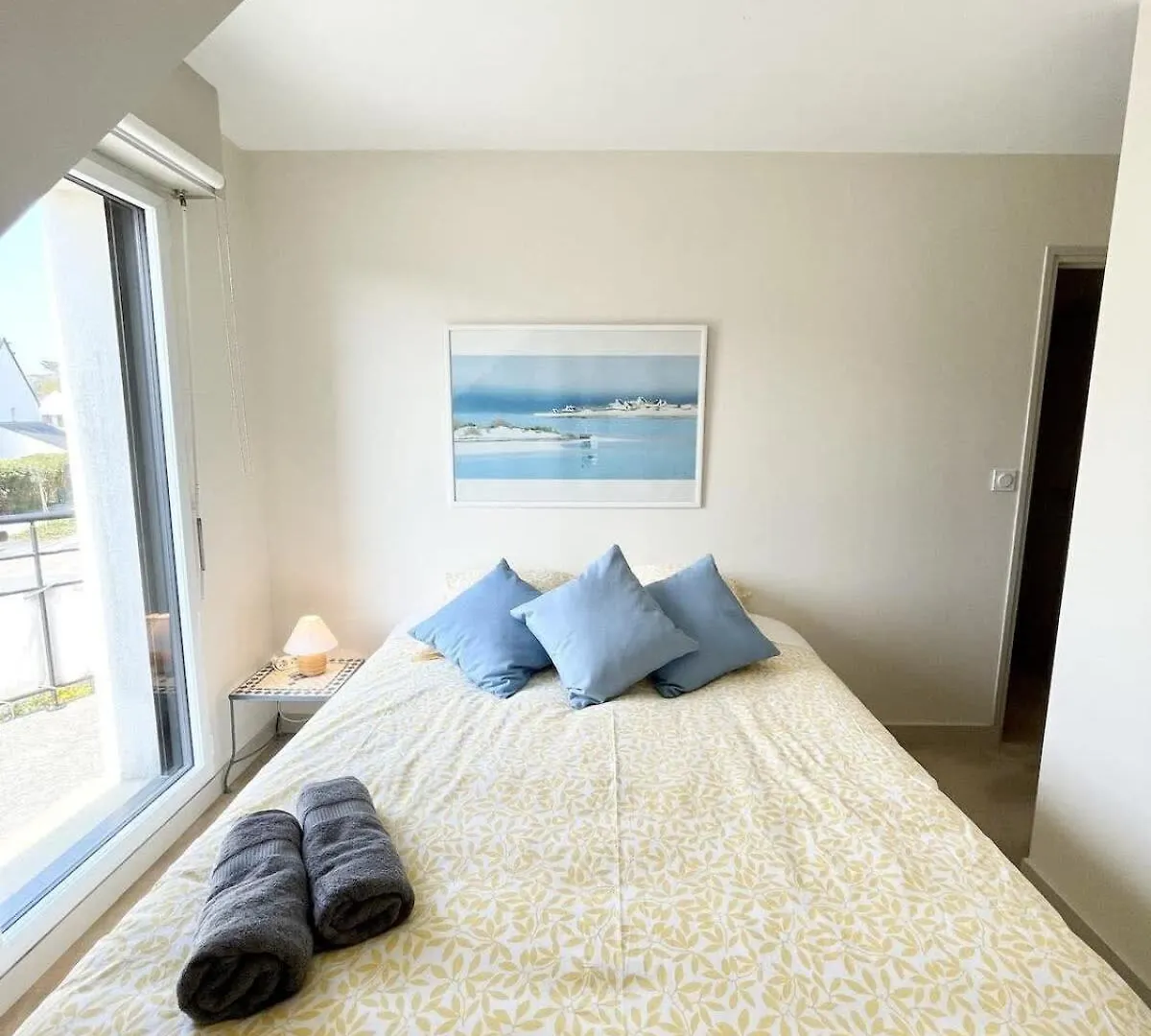 Jolie Maison Moderne A 200M Du Port De Lomener بلومور فرنسا